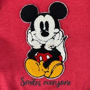 Disney Mickey Mouse Toddler Sweatshirt 2T Red Graphic Pullover